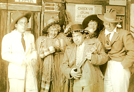 Photo of Franz Waxman, Hedi Schoop, Frederick Hollander and Billy Wilder in Mexico
