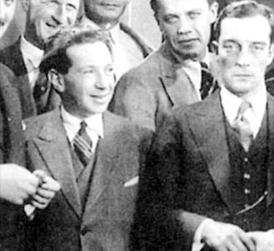 Frederick Hollander and Buster Keaton