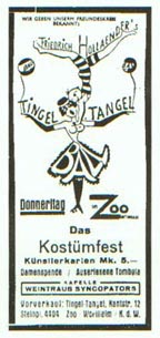 Poster: Tingel Tangel Poster