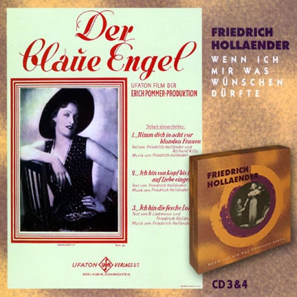 CD cover of 'WENN ICH MIR WAS WÜNSCHEN DÜRFTE - CD 4' by Friedrich Hollaender - 8 CD Box Set