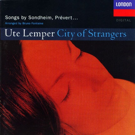 CD cover of 'City Of Strangers' by Ute Lemper