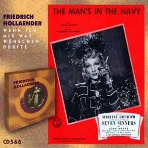 CD cover of 'WENN ICH MIR WAS W�NSCHEN D�RFTE - CD 5' by Friedrich Hollaender - 8 CD Box Set